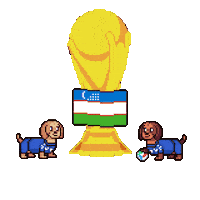 World Cup Flag Sticker by HotDogs