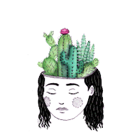 girl Sticker by malditapelirroja