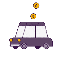bymiles app fair savings car insurance Sticker