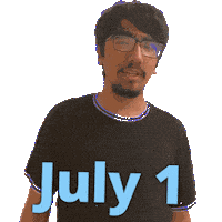 July 1 Sticker
