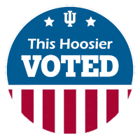 Election 2020 Vote Sticker by Indiana University Bloomington