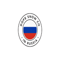 Russia Snowboarding Sticker by Dopesnow