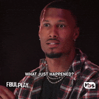Confused What Happened GIF by TBS Network