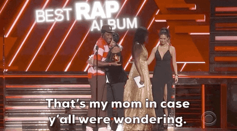 Tyler The Creator Mom GIF by Recording Academy / GRAMMYs