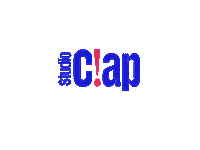 Studioclap logo digital clap france Sticker