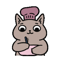 Chef Cooking Sticker by Cat and Cat Comics