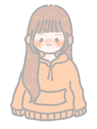 _mizuna_bc_ orange かわいい blush 可愛い Sticker