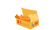 KFC_Polska chicken bang fries kfc Sticker