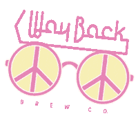 waybackbrewco way back wayback way back brewing waybackbrewing Sticker