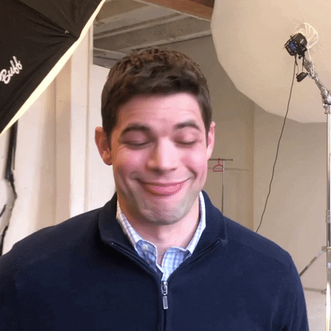 jeremy jordan tongue tied GIF by Waitress The Musical
