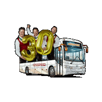 Test Bus Sticker by JUZI - Die jungen Zillertaler