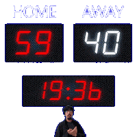 40 Away Sticker