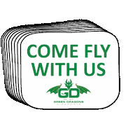 GreenDragonsAirsports paragliding hang gliding paramotoring green dragons Sticker