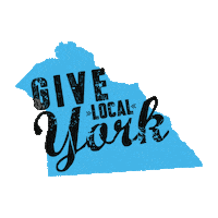 Donate York Sticker by givelocalyork
