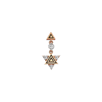 Gold Piercing Sticker by kismetbymilka