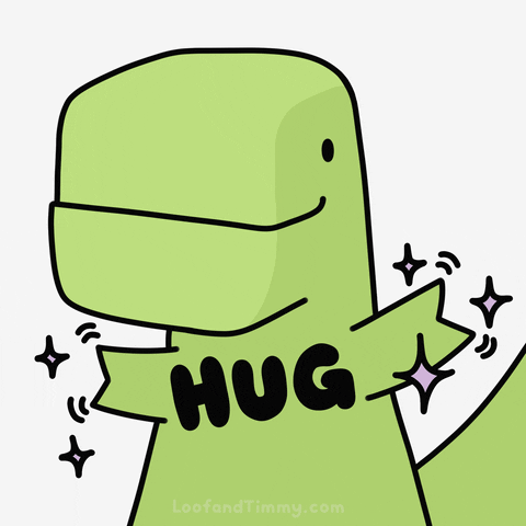 Kawaii Love Hug GIF by Loof and Timmy
