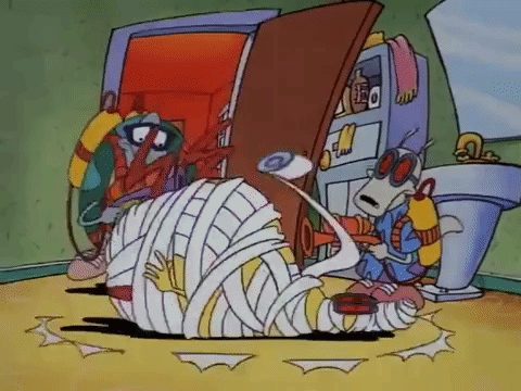 rockos modern life nicksplat GIF