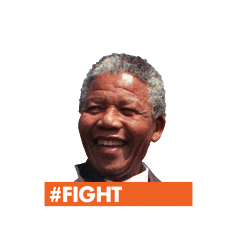 Nelson Mandela Love Sticker by United Nations Human Rights