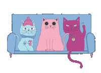 Cat Sticker by victorious_es