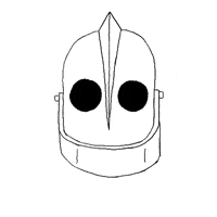 Iron Giant Art GIF by Happy Motion