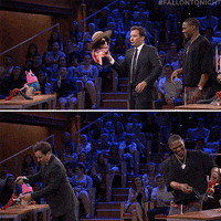 throwing jimmy fallon GIF by The Tonight Show Starring Jimmy Fallon