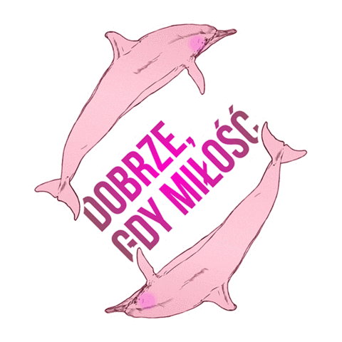 Dolphins Love Sticker by Outriders