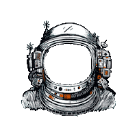 Sugar Ray Astronaut Sticker by Barenaked Ladies