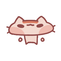 Cat Flan Sticker