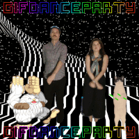 gif_dance_party gif dance party museum of the moving image gif elevator GIF