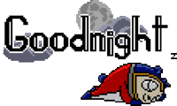 Good Night Goodbye Sticker