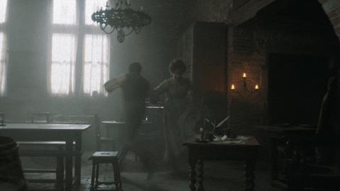 les miserables happy dance GIF by MASTERPIECE | PBS