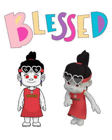 Ble Bless Sticker by Zhotcita