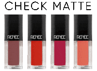 Lipstick Lip Gloss Sticker by Renee Cosmetics