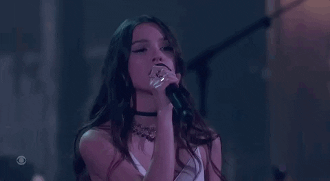 Olivia Rodrigo GIF by Recording Academy / GRAMMYs