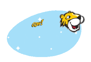 Go Tigers Football Sticker by Towson University