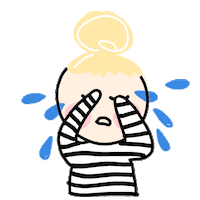 sad girl Sticker by Ivo Adventures