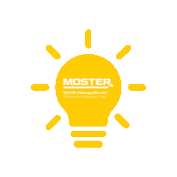 Idee Light Bulb Sticker by Moster Elektrogroßhandel GmbH