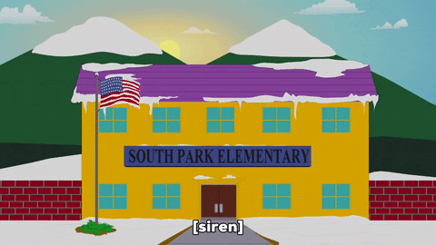 school building GIF by South Park 