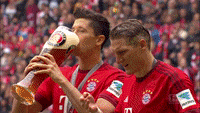 FC Bayern beer showers 