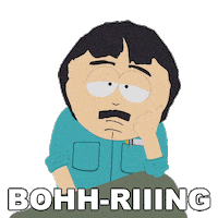 Bored Randy Marsh Sticker by South Park