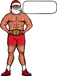 ProjectRock christmas holiday workout xmas Sticker