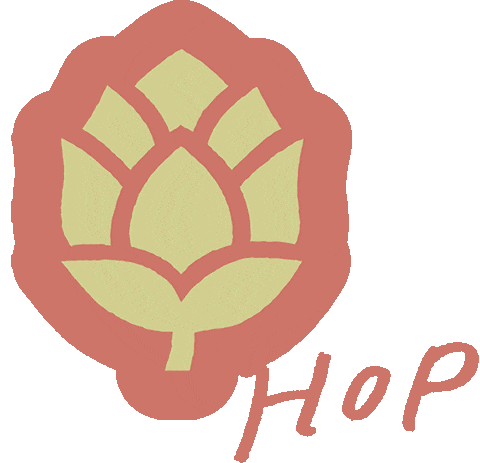 Chill Hop Sticker by 濵田酒造（hamadasyuzou）