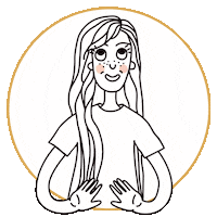 Virag Sticker by Virágbuborék Műhely
