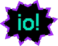 klmmr 80s arcade neon action Sticker