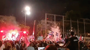 Celebrations in Tel Aviv After Benjamin Netanyahu Ousted as Israel's Prime Minister