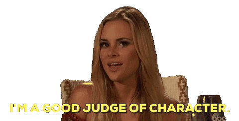 Amanda Stanton Im A Good Judge Of Character Sticker by Gabrielle Show