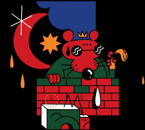 spitytherat giphygifmaker spitytherat tags tag sticker vandal spity graffiti bombing vandal ilegal rat bogota colombia throwup aerosol paint wall GIF