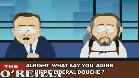 angry bill o'reilly GIF by South Park 