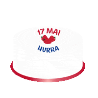 17 Mai Cake Sticker