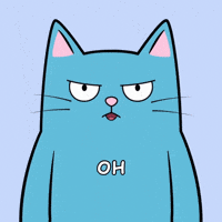 Angry Cat GIF